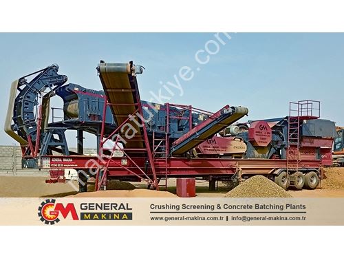 200-300 Ton / Saat Mobil Kırma Eleme Tesisi(2)