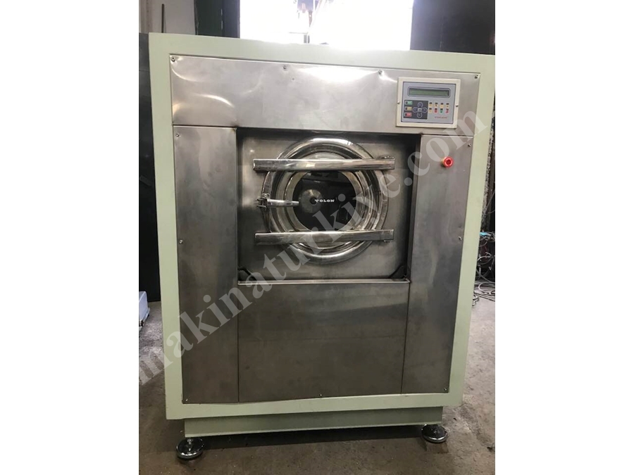 TOLON ÇAMAŞIR YIKAMA SIKMA MAKİNASI 50 KG KOMPLE SIFIRLANDI !!!