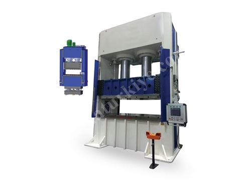H Tipi Otomatik Plc Ütüleme Kalıp Alıştırma Hidrolik Presi 1500 Ton