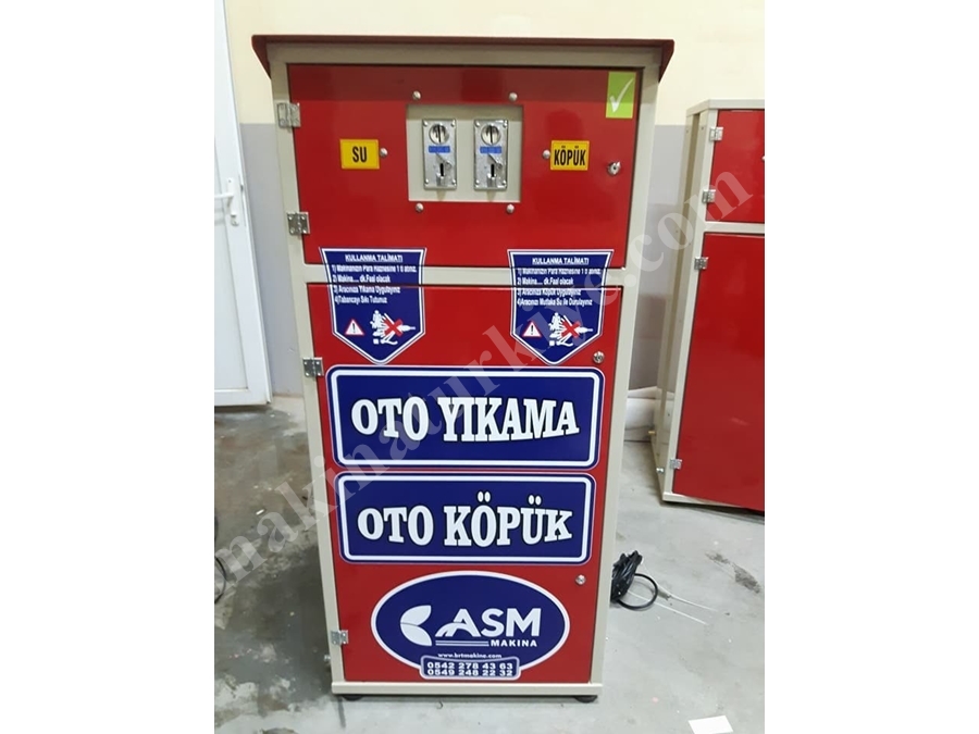 Jetonlu Oto Yıkama Ve Köpük Makinası