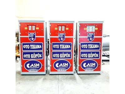 Jetonlu Oto Yıkama Ve Köpük Makinası - 0