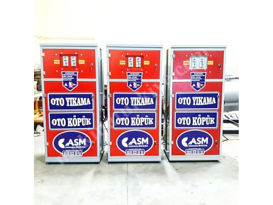 Jetonlu Oto Yıkama Ve Köpük Makinası