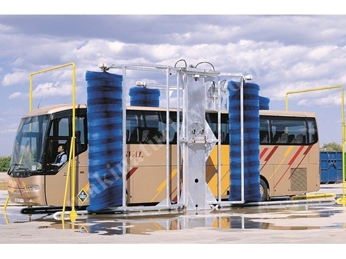 Fırçalı Otomatik Otobüs Yıkama Makinası