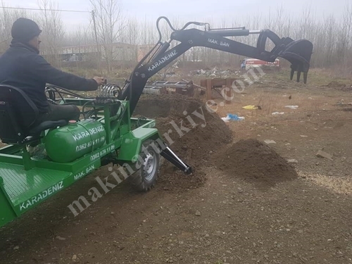 Lombardini Üzeri Kazıcı Yükleyici Kepçe
