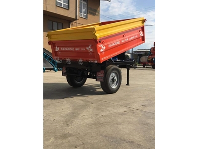 2.5 Ton Frenli Damperli Römork - 3