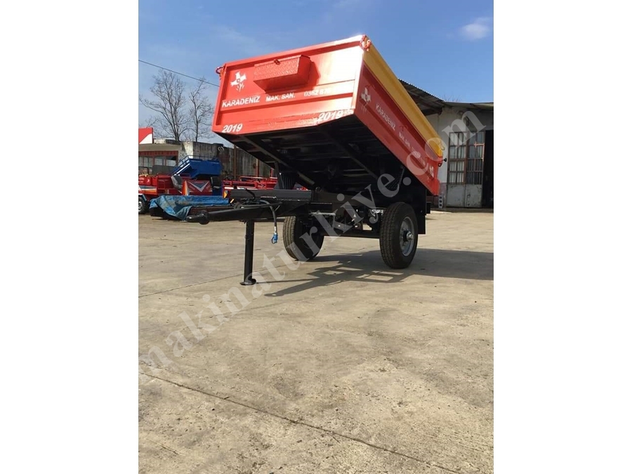 2.5 Ton Frenli Damperli Römork