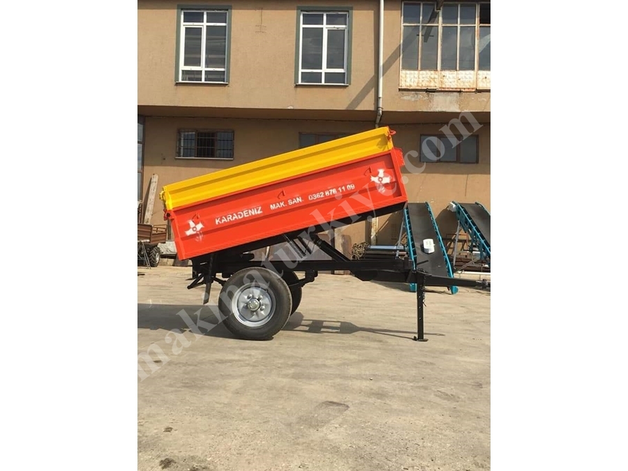 2.5 Ton Frenli Damperli Römork