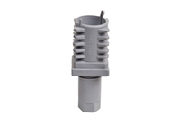 40X40 mm Yeni Gri Plastik Rotil Ayak 