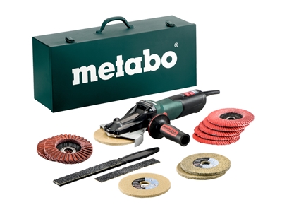 WEVF 10-125 QUICK INOX SET Köşe Taşlama 43° - 0