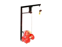 250 kg Einphasiger externer Gerüstbaukran
