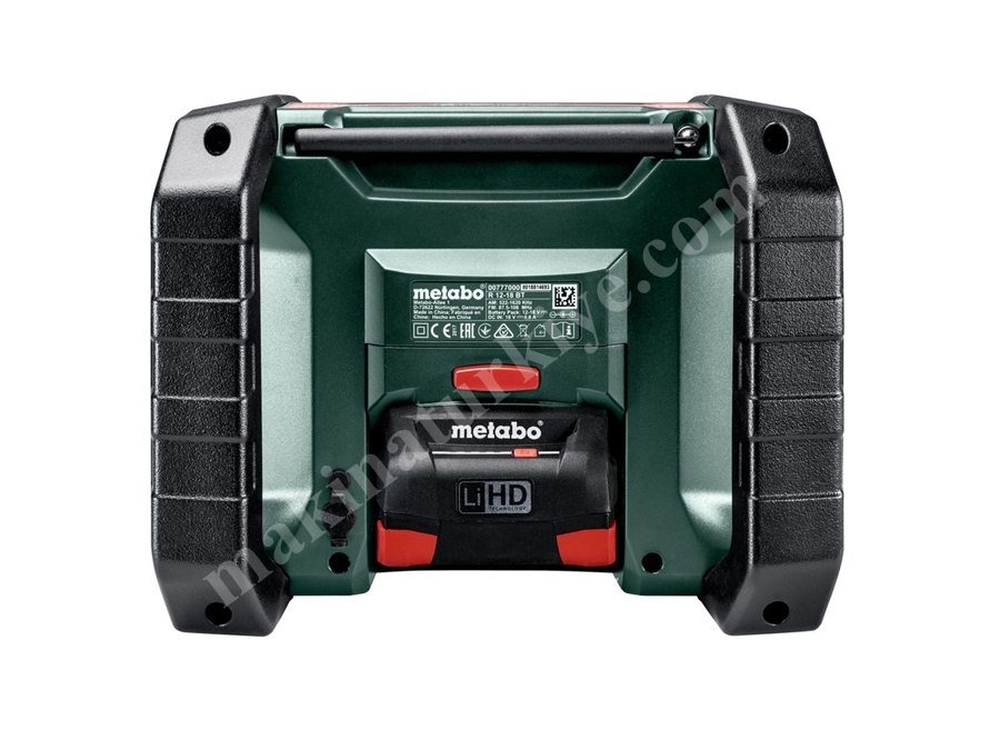 R 12-18 BT Akülü Radyo / Bluetooth Hoparlör 