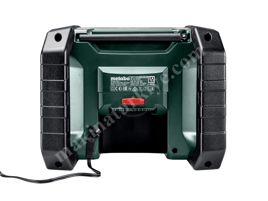 R 12-18 BT Akülü Radyo / Bluetooth Hoparlör 