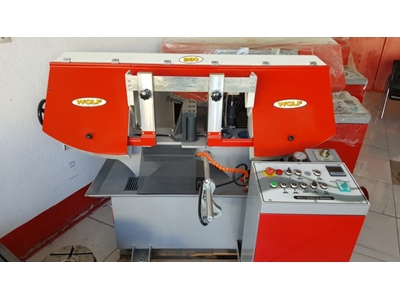 280 Mm Wolf Tam Otomatik Hidrolik Sıkma Şerit Testere Tezgahı - 0