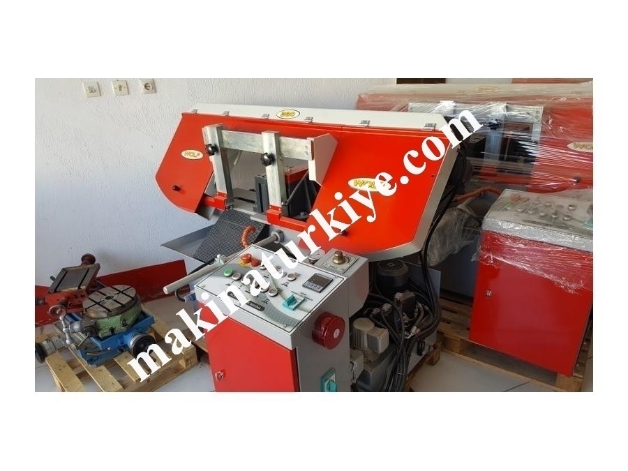 280 Mm Wolf Tam Otomatik Hidrolik Sıkma Şerit Testere Tezgahı