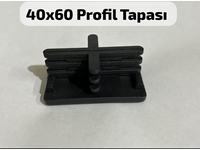 40X60 mm Profil Plastik Profil Tapa  - 0