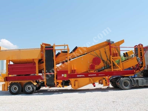 Concasseur mobile de 70-130 tonnes/heure