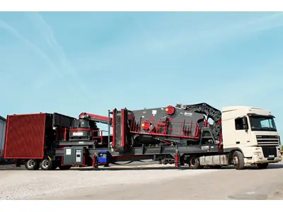 210 Ton/Hour Mobile Vertical Shaft Crusher