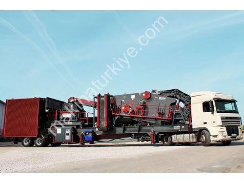 210 Ton/Hour Mobile Vertical Shaft Crusher