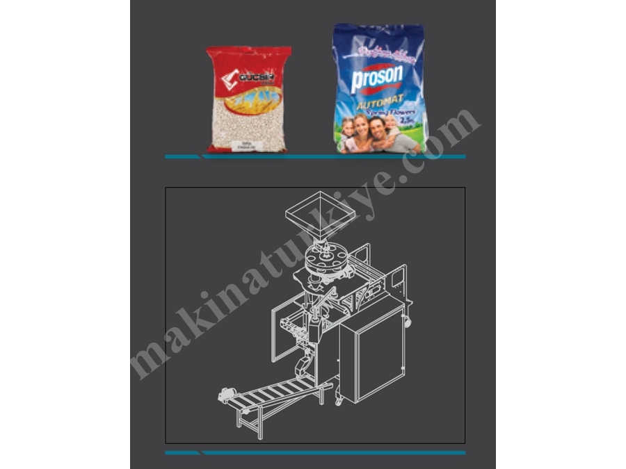 Volumetrik Sistem Paketleme Makinesi - Cmn Quadropak - Qp-5000-Vp