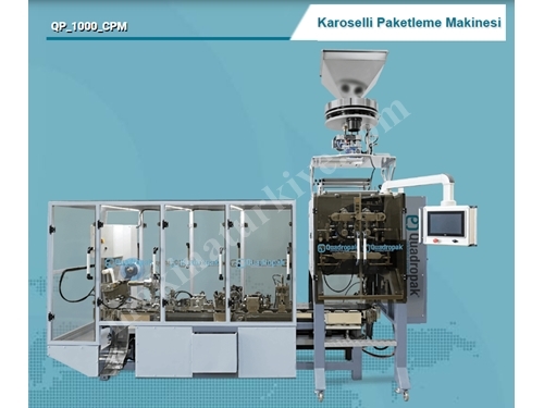Karoselli Paketleme Makinesi - Cmn Quadropak - Qp-1000-Cpm