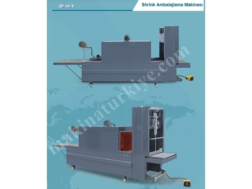 Shrink Ambalajlama Makinesi - 600x450x1450 mm CMN Quadropak - Qp-60-S