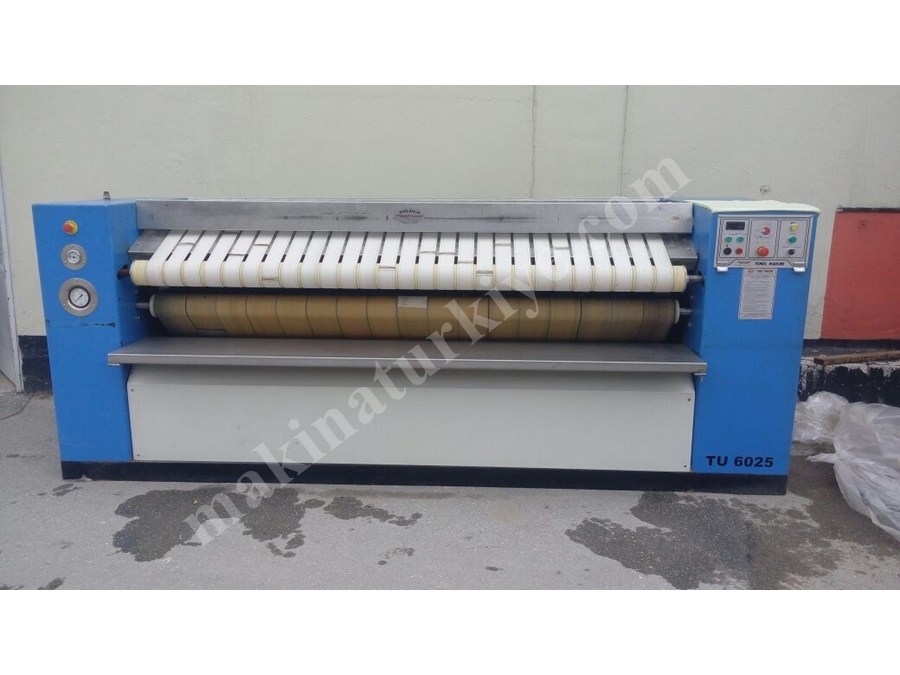 Temel Silindir Ütü 650 X 2500 Mm Buharlı Temiz Sıfır Ayarında !!