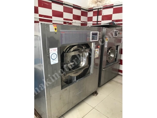 TEMEL ÇAMAŞIR YIKAMA SIKMA MAKİNASI 30 KG KROM ORJİNAL 3 ADET !