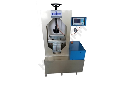 Tam Otomatik Parke Ve Bordür Taşı Test Presi 20 Ton - Çeliktest - 1