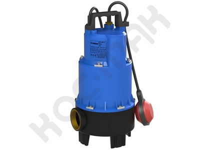1.1 Kw Monofaze Elektrikli Otomatik Taşınabilir Flatörlü Atık Su Pompası - Sumak Sdf15 - 0