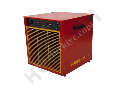 Taşınabilir Elektrikli Isıtıcı 10.320-30.100 Kcal/H - Makrofer Makro 35