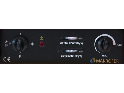 Taşınabilir Elektrikli Isıtıcı 10.320-30.100 Kcal/H - Makrofer Makro 35 - 1