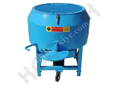 250 Litre 4 Hp Elektrikli Pan Mikser (Beton Mozaik Karıştırıcı)