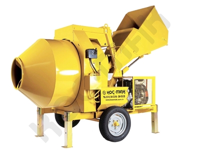 1000 Litre 23 Hp Dizel Hidrolik Kepçeli Betoniyer - 0