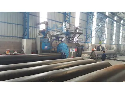 Pipe Sandblasting Machines in Every Size