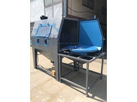 Sandblasting Machine with Turntable Cabinet - 2