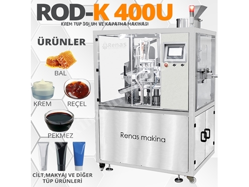 Fully Automatic Cream Tube Filling and Capping Machine