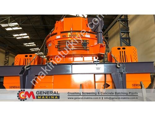 80-210 Ton / Saat Sabit Dik Milli Kırıcı