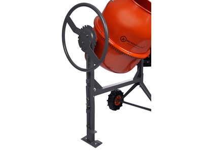 125 lt Mini Mortar Mixer and Concrete Mixer - 3