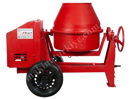 500 lt Single Phase Mortar Mix and Concrete Mixer