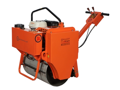 Benzin-Einzeltrommel-Vibrationswalze - 9
