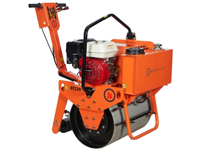 Benzin-Einzeltrommel-Vibrationswalze - 0