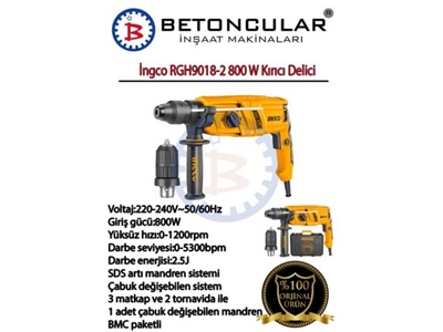 800 W Pnömatik Kırıcı Delici - 1