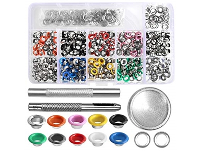 300 Set 5 Mm Metal Kuş Gözü Ve Saklama Kutusu - 7