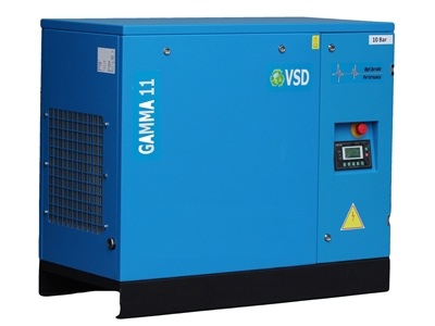 5,5/15 HP VSD serisi İnvertör Tahrikli Vidalı Hava Kompresör 