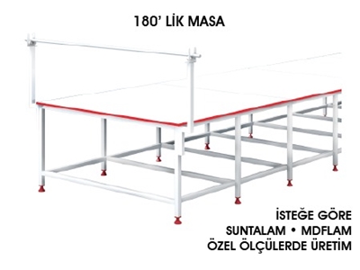 180'Lik Pastal Serim Masası - 4 - 0