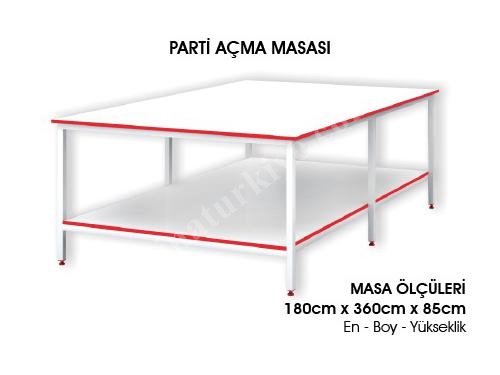 Parti Açma Masası - 2