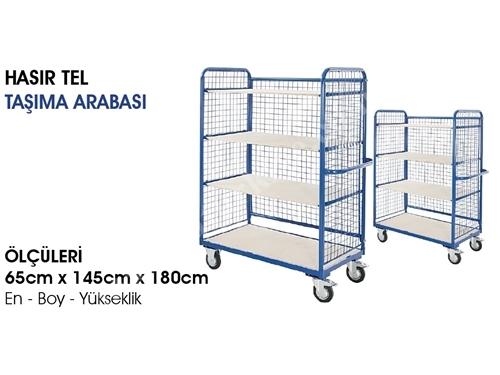 Hasır Tel Taşıma Arabası - 38