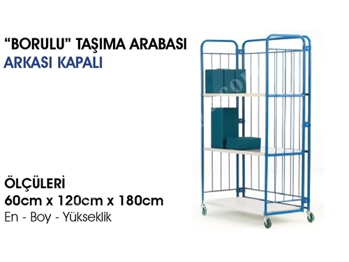 Arkası Kapalı Borulu Taşıma Arabası - 39