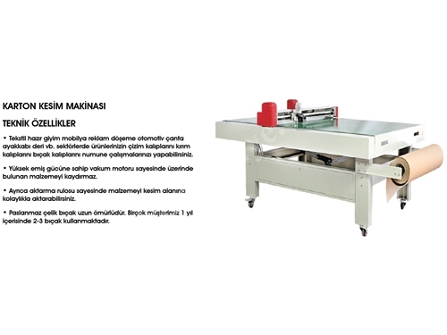 Karton Kesim Makinası - Uğur Ukk 001