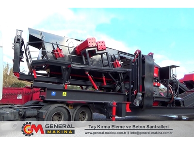 200-300 Ton / Saat Mobil Taş Kırma Eleme Tesisi - 2